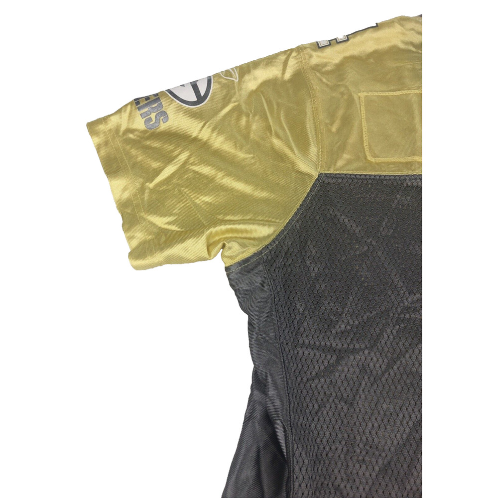 NFL Green Bay Packers Reebok Brett Favre‎ Womens XL Canola Sparkled Jersey Vtg - Picture 13 of 16